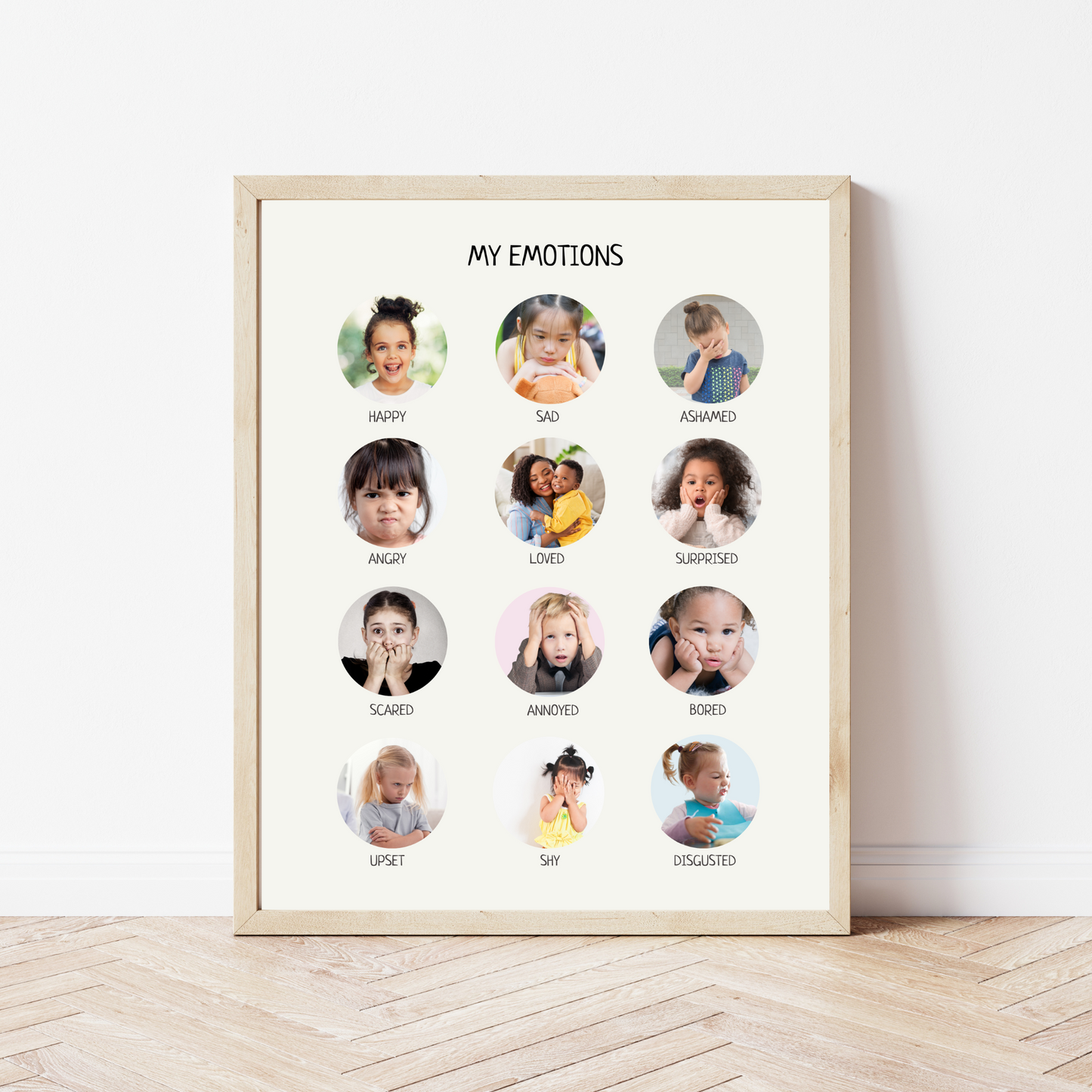 Montessori-Inspired Educational Posters β Printed Learning Posters for Kids