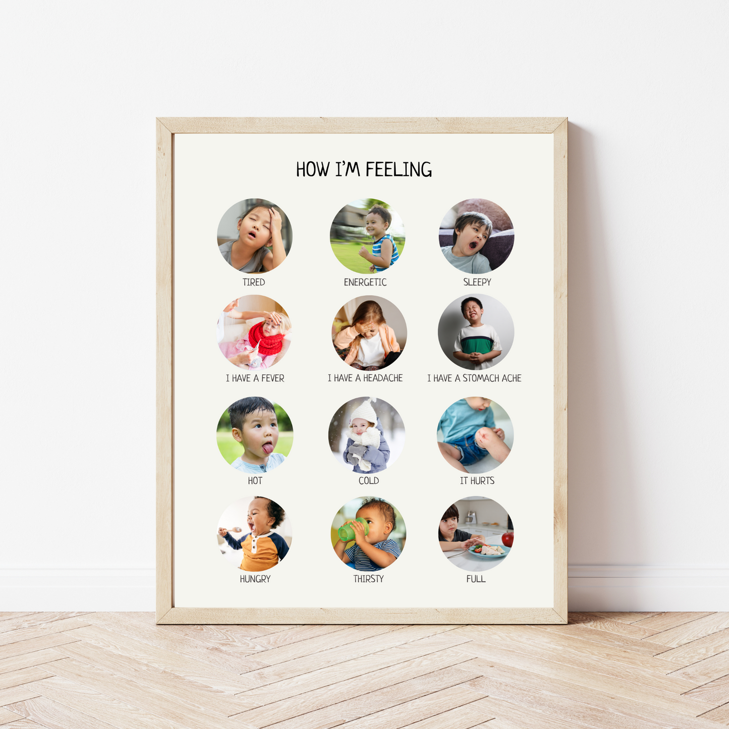 Montessori-Inspired Educational Posters β Printed Learning Posters for Kids