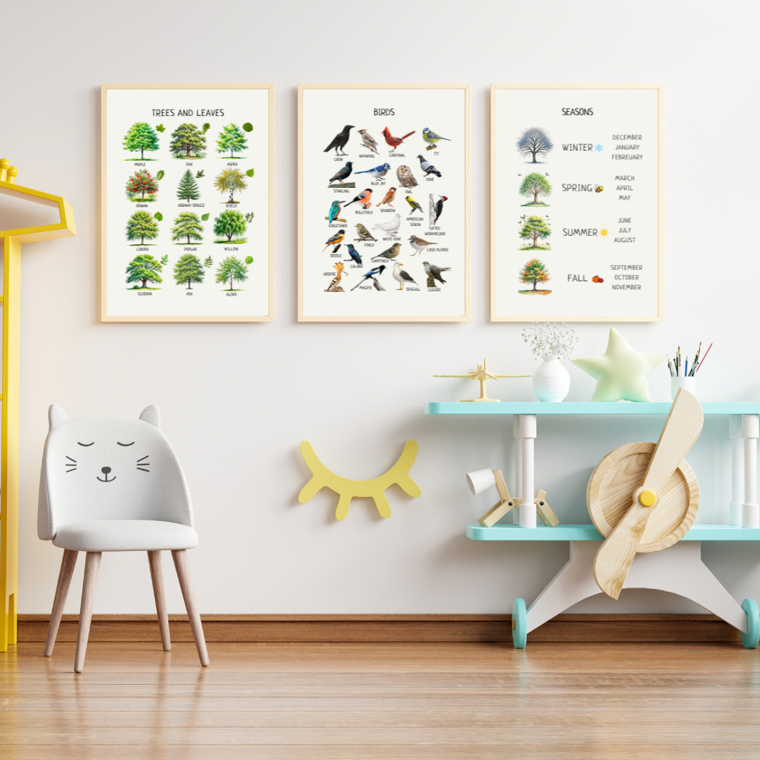 Custom Poster Bundle - Pick Your Own Learning Prints 12“x16” (bundle of 6)