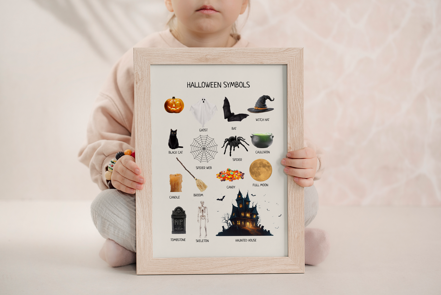 Halloween Poster – Educational Learning Printable Wall Decor Poster