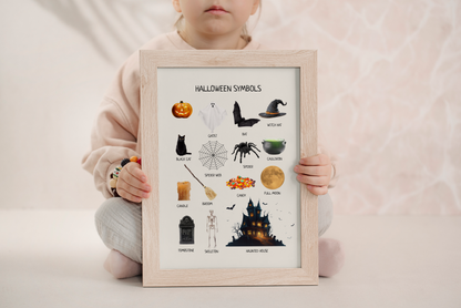 Halloween Poster – Educational Learning Printable Wall Decor Poster
