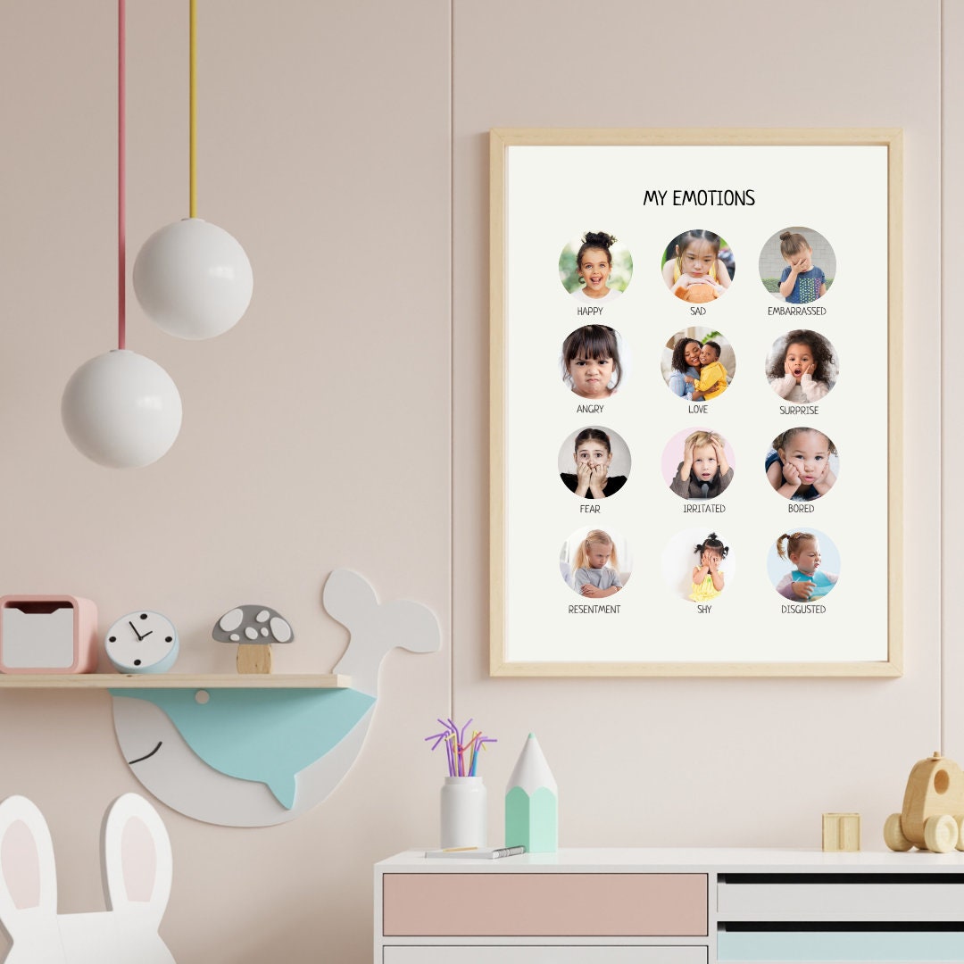 Feelings Poster, Calming Techniques, Calming Corner, Emotions Chart, Classroom Decor