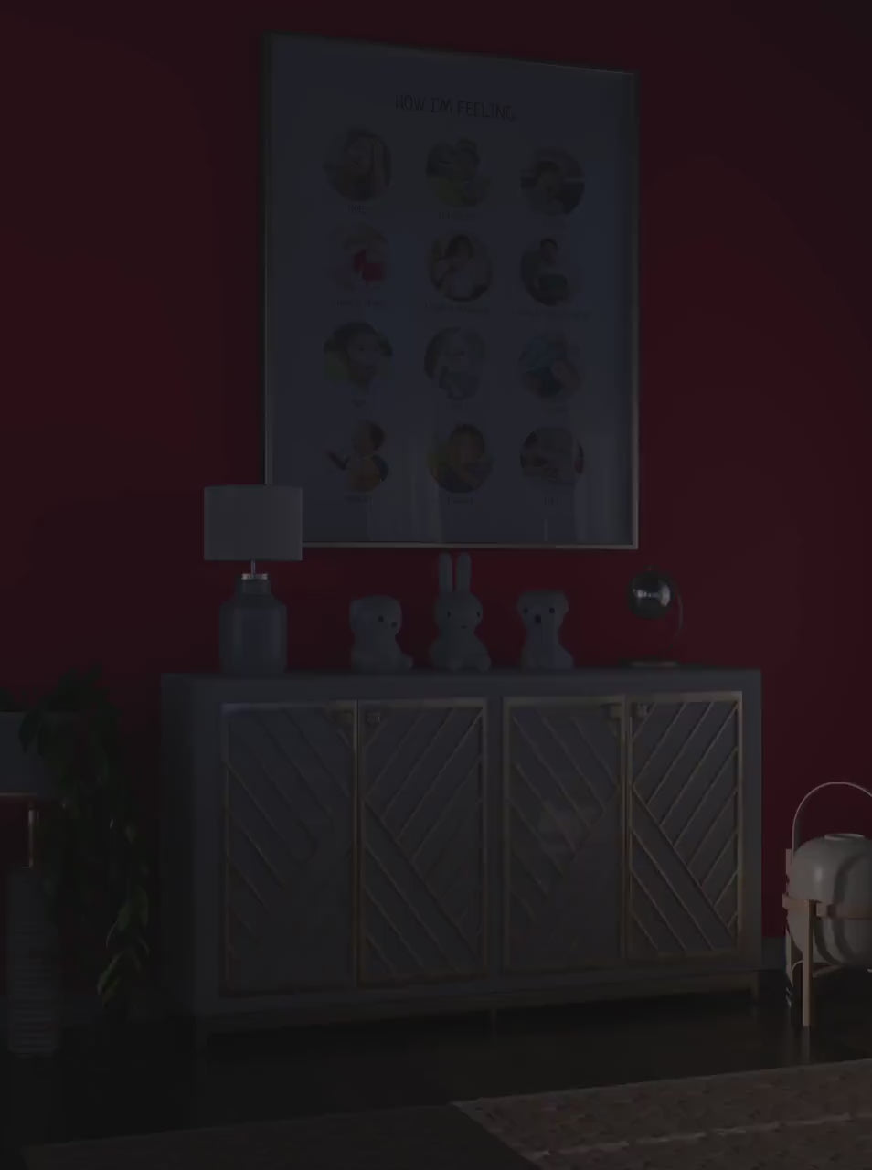 How I Feel Poster, Kids Learning Poster, Printable Educational Poster, Classroom Decor, Montessori Homeschool Decor, DIGITAL DOWNLOAD