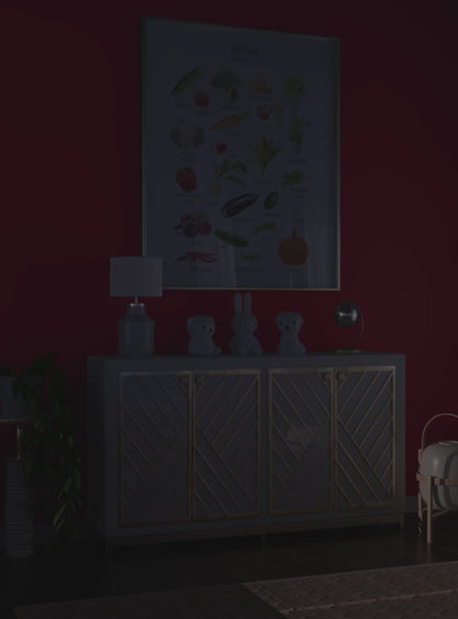 Обучающий плакат "Овощи"| Educational Poster "Vegetables" (Actual Print) in Russian. Home & Classroom Decor, *Frame not included