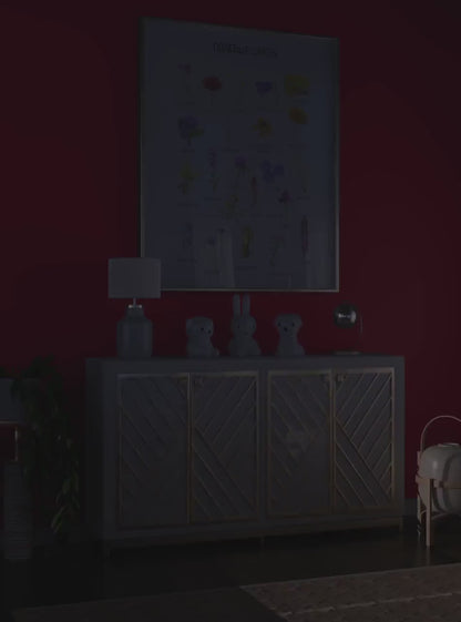 Обучающий плакат "Полевые Цветы" | Wildflowers Educational Poster, Various Sizes Available for Download | Learning Printable Poster